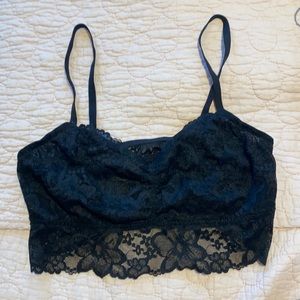 Black Lace Bralette